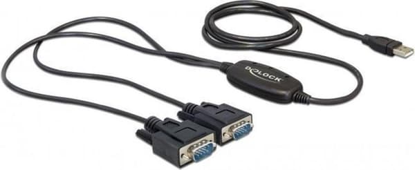 Delock - Adapter USB 2.0 - 2 x seriell