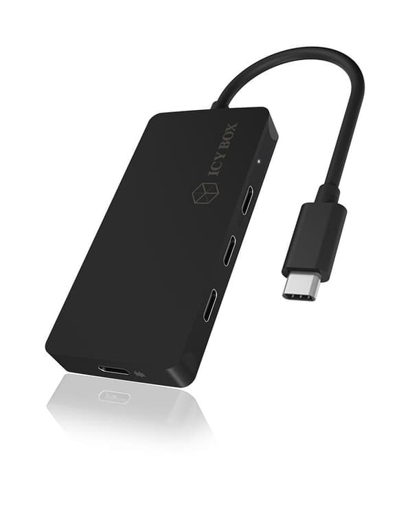 RaidSonic ICY BOX IB-HUB1429-CPD - Keskitin - 4 x USB-C - Pöytäkone