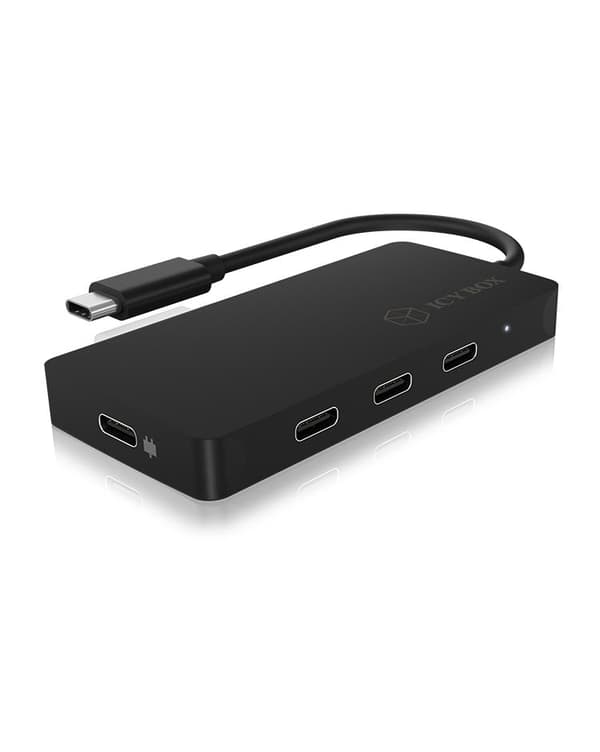 RaidSonic ICY BOX IB-HUB1429-CPD - Keskitin - 4 x USB-C - Pöytäkone