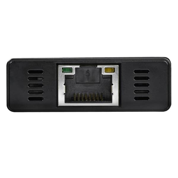 StarTech.com 3-porttinen kannettava USB3.0-keskitin Gigabit Ethernet -sovittimella NIC - Keskitin - 3 x SuperSpeed USB3.0 + 1 x 10/100/1000 - pöytäkon