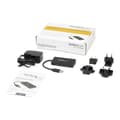 Pikkukuva 7 / 7: StarTech.com 3-porttinen kannettava USB3.0-keskitin Gigabit Ethernet -sovittimella NIC - Keskitin - 3 x SuperSpeed USB3.0 + 1 x 10/100/1000 - pöytäkon