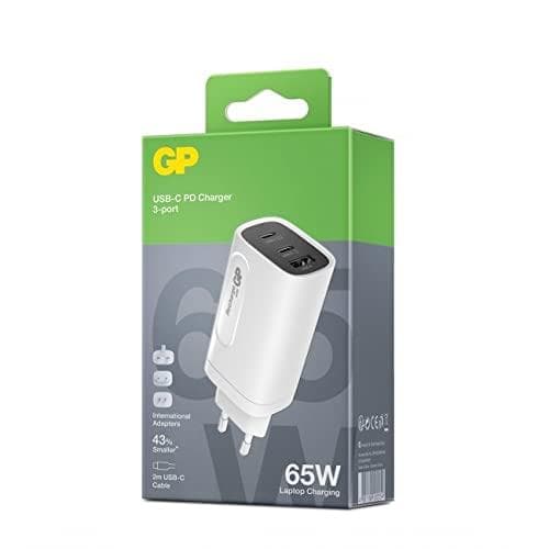 GP-akut GPACEGM3A-2B1 150GPACEGM3A000 USB-laturiliitäntä 3 x USB-, USB-C-liitäntä (virta