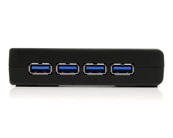 StarTech.com Interface Hubs 4-Port SuperSpeed USB 3.0 Hub Svart