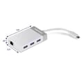 Miniatyrbillede 3 af 6: TRENDnet TUC-ETGH3 - Netværksadapter - USB-C - 1000Base-T x 1 + USB3.0 x 3 (TUC-ETGH3)