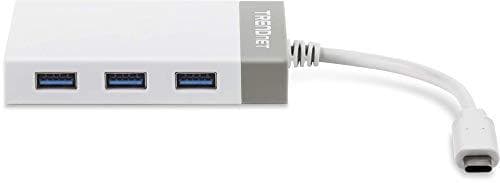 TRENDnet TUC-ETGH3 - Netværksadapter - USB-C - 1000Base-T x 1 + USB3.0 x 3 (TUC-ETGH3)
