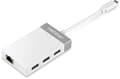 Miniatyrbillede 6 af 6: TRENDnet TUC-ETGH3 - Netværksadapter - USB-C - 1000Base-T x 1 + USB3.0 x 3 (TUC-ETGH3)
