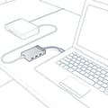 Miniatyrbillede 2 af 6: TRENDnet TUC-ETGH3 - Netværksadapter - USB-C - 1000Base-T x 1 + USB3.0 x 3 (TUC-ETGH3)