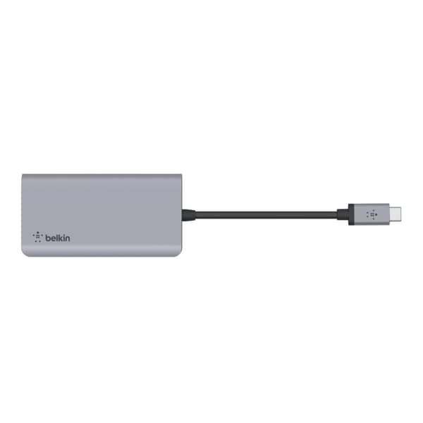 Belkin CONNECT USB-C 4-i-1 multiportadapter AVC006btSGY (AVC006BTSGY)