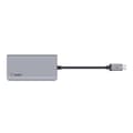 Miniatyrbillede 5 af 6: Belkin CONNECT USB-C 4-i-1 multiportadapter AVC006btSGY (AVC006BTSGY)