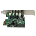 Miniatyrbild 3 av 5: StarTech.com 4-portars PCI Express USB3.0 SuperSpeed gränssnittskort med UASP - Intern SATA - USB-adapter - PCIe - USB3.0 x 4 - för P/N: USB3S2ESATA3