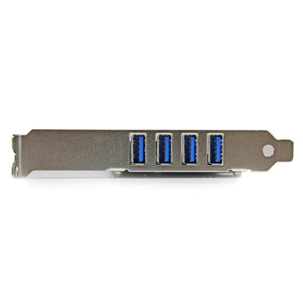 StarTech.com 4-portars PCI Express USB3.0 SuperSpeed gränssnittskort med UASP - Intern SATA - USB-adapter - PCIe - USB3.0 x 4 - för P/N: USB3S2ESATA3