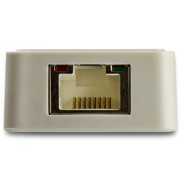 StarTech.com USB 3.1 USB-C Ethernet-adapter med extra USB-port - Vit - Nätverksadapter - USB-C - Gigabit Ethernet + USB 3.1 Gen 2 - vit