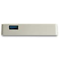 Miniatyrbild 4 av 4: StarTech.com USB 3.1 USB-C Ethernet-adapter med extra USB-port - Vit - Nätverksadapter - USB-C - Gigabit Ethernet + USB 3.1 Gen 2 - vit