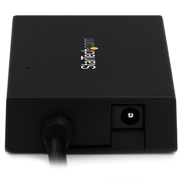 StarTech.com 4-portars USB-C Hub - USB-C till 4x USB-A - USB 3.0 Hub - Inkluderar strömadapter - Hub - 4 x SuperSpeed USB 3.0 - Desktop