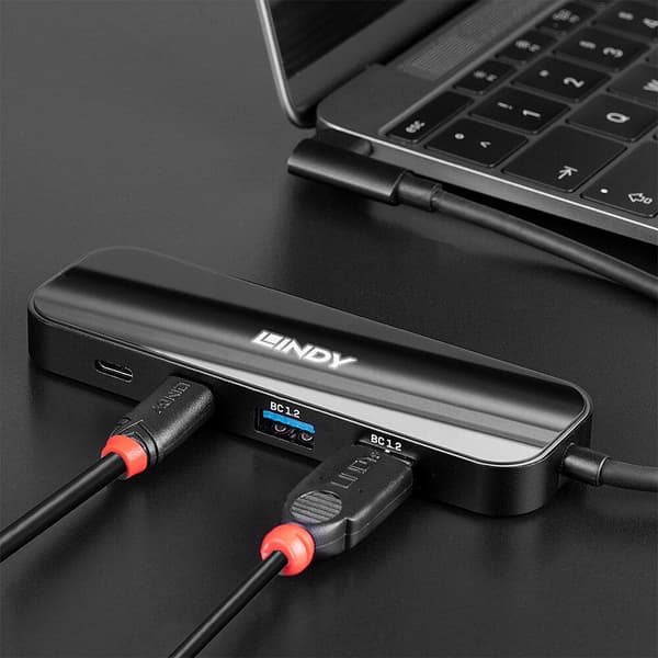 Lindy - Hub - 4x USB 3.2 Gen 2 - Desktop