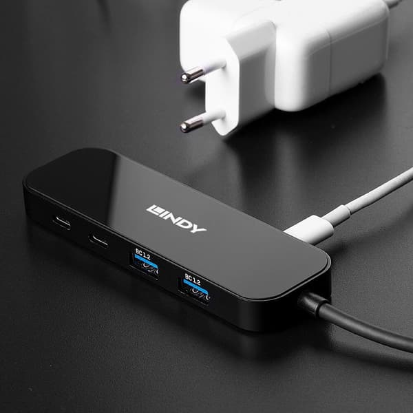 Lindy - Hub - 4x USB 3.2 Gen 2 - Desktop