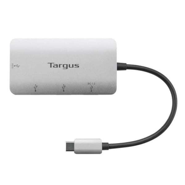 Targus Multi-Port - Hub - 2 x USB 3.2 Gen 1 + 1 x USB-C + 1 x USB-C (Strömström) - Desktop