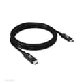 Pikkukuva 3 / 11: Club 3D - USB-kaapeli - USB-C (M) - USB-C (M) - USB4 Gen2x2 5 A - 2,0 m - kaksisuuntainen, 4K 60 Hz -tuki, jopa 240 W virransyötön tuki, laajennettu t