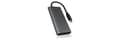 Miniatyrbild 3 av 5: ICY BOX 60709 USB Hub 3.1 Gen 2 med 4 USB-portar, USB 3.1 Gen2 10 Gbit/s, USB-C-anslutning, aluminium, integrerad kabel, antracit