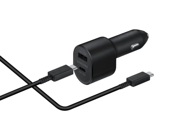 Samsung Fast Charge 2 Port Billader 45W - Sort