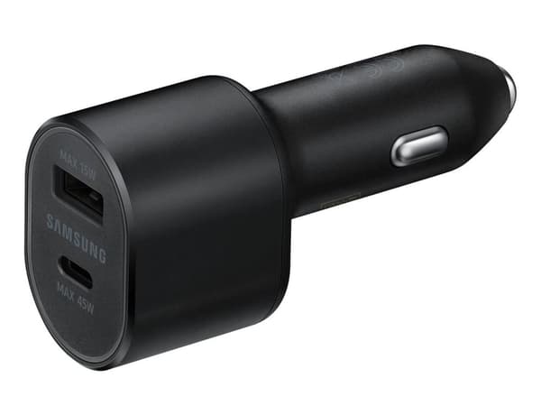 Samsung Fast Charge 2 Port Billader 45W - Sort