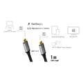 Miniatyrbillede 3 af 5: LogiLink - USB-kabel - USB-C (M) til USB-C (M) - USB 3.2 Gen 2 - 20V - 5A - 1m - 4K 60Hz support - Sort