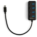 Pikkukuva 4 / 5: StarTech.com 4-porttinen USB-C-keskitin - 4x USB-A erillisillä päälle/pois-kytkimillä - Mobiili USB C - USB 3.0 -jakaja - USB Type-C -jakaja