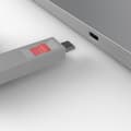 Miniatyrbillede 3 af 5: Lindy - USB-C-portblokering - Rød (40425)