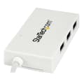 Miniatyrbillede 5 af 5: StarTech 4-ports USB-C Hub - USB-C til 1x USB-C og 3x USB-A - USB 3.0 - Hub - 3x SuperSpeed USB 3.0 + 1x USB 3.1 - Desktop