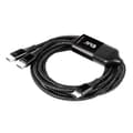 Miniatyrbillede 4 af 4: Club 3D - USB-kabel - USB-C (M) til USB-C (M) - 1,83 m - USB-drevet (100 W), understøtter Power Delivery 3.0, understøtter Power Delivery 2.0