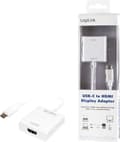 Miniatyrbillede 3 af 4: LogiLink UA0236A kabelafstandsstykke USB-C HDMI Hvid