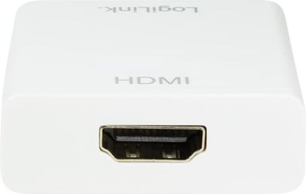 LogiLink UA0236A kabelafstandsstykke USB-C HDMI Hvid