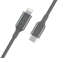 Miniatyrbillede 3 af 4: Belkin BOOST↑CHARGE™ - Smart LED USB-C til Lightning-kabel - Grå