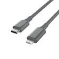 Miniatyrbillede 4 af 4: Belkin BOOST↑CHARGE™ - Smart LED USB-C til Lightning-kabel - Grå