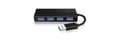 Miniatyrbild 3 av 3: RaidSonic ICY BOX IB-AC6104-B - Hub - 4 x SuperSpeed USB3.0 - Desktop (70408,IB-AC6104-B)