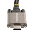 Miniatyrbild 8 av 8: StarTech.com 3 fot 1 m sidoskruvlåsande USB C-kabel 10 Gbps, USB 3.1/3.2 Gen 2 Type-C-kabel, 100W (5A) strömförsörjningsladdning, DP Alt-läge, dubbelt