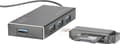 Miniatyrbillede 3 af 6: Digitus DA-70240-1 4 porte USB 3.2 Gen 1 hub Med metalhus Sort