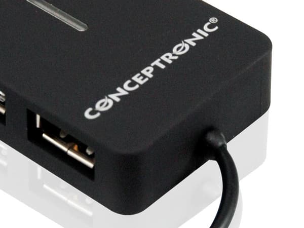 Conceptronic Mini 3 porte USB 2.0 High Speed Hub C3USB2 - Hub - 3 x USB 2.0 - Desktop