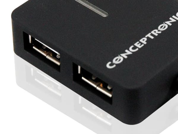 Conceptronic Mini 3 porte USB 2.0 High Speed Hub C3USB2 - Hub - 3 x USB 2.0 - Desktop