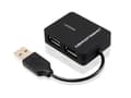 Miniatyrbillede 2 af 6: Conceptronic Mini 3 porte USB 2.0 High Speed Hub C3USB2 - Hub - 3 x USB 2.0 - Desktop