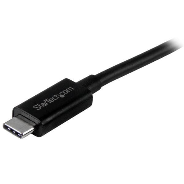 StarTech.com USB-C-kabel - 1 m - USB 3.1 (10 Gbps) - USB-kabel - USB-C (M) till USB-C (M) - USB 3.1 - 1 m - Svart - för Apple MacBook
