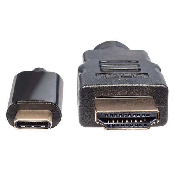 Manhattan USB-C till HDMI Adapterkabel - Extern videoadapter - USB-C 3.1 - HDMI - Svart