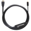 Miniatyrbild 5 av 5: Manhattan USB-C till HDMI Adapterkabel - Extern videoadapter - USB-C 3.1 - HDMI - Svart