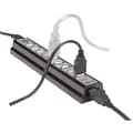 Pikkukuva 6 / 7: Manhattan Hi-Speed USB 2.0 Desktop Hub (10 portin virtalähde USB:n tai verkkovirtasovittimen kautta) 161572 musta