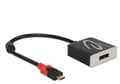 Miniatyrbillede 5 af 6: DeLOCK Premium USB-C til DisplayPort-adapter med DP Alt Mode (4K 60 Hz) / sort - 0,20 meter