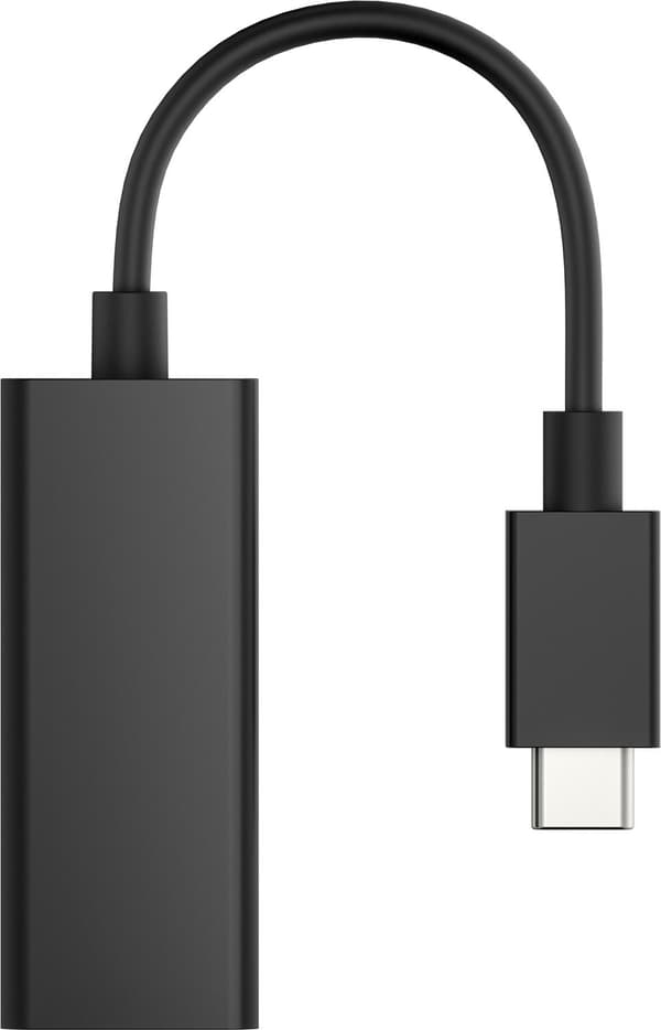 HP - Nätverksadapter - USB Typ-C - USB-C + Gigabit Ethernet (V7W66AA)