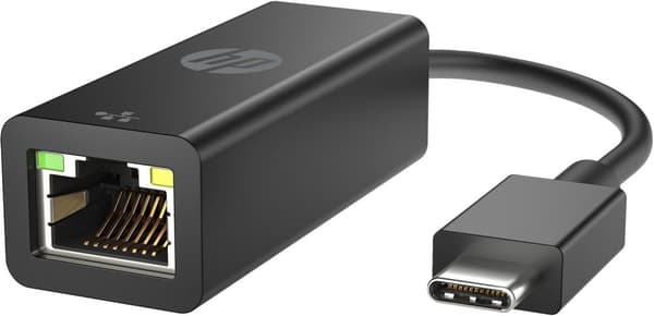 HP - Nätverksadapter - USB Typ-C - USB-C + Gigabit Ethernet (V7W66AA)