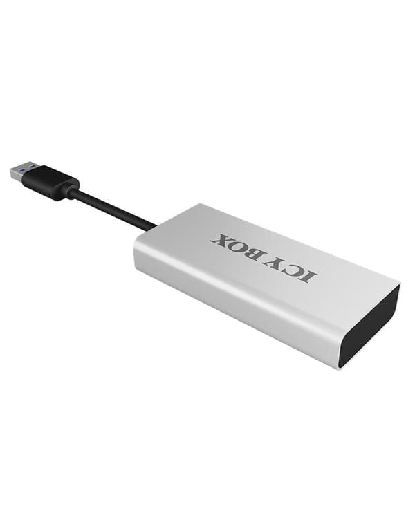 USB 3.0 Hub 4P plast + aluminiumfodral