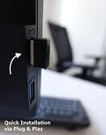 Pikkukuva 5 / 6: Schwaiger-näppäimistö langaton USB 2.0A musta (WKB1000013)