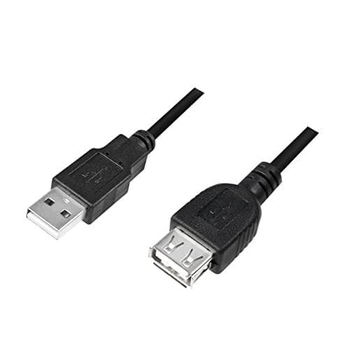 LogiLink USB 2.0 - RS232 adapter med forlængerkabel Tilslutninger: USB-A stik - 9-benet Sub-D stik, - 1 stk (AU0002F)